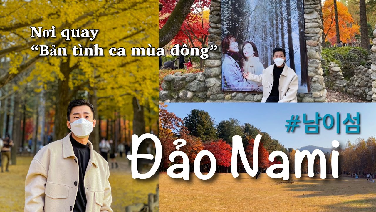 ĐẢO NAMI - Trái tim mùa thu HÀN QUỐC Nơi quay Bản tình ca mùa đông - Tuổi thanh xuân